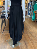 Linen Flowy Maxi Skirt (color options)