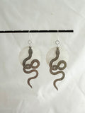 Dangly Snake Earrings (metal options)