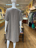 Linen Side Striped Dress (color options)