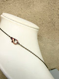 Circle Enamel Necklace