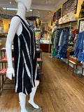 Black + White Shift Dress