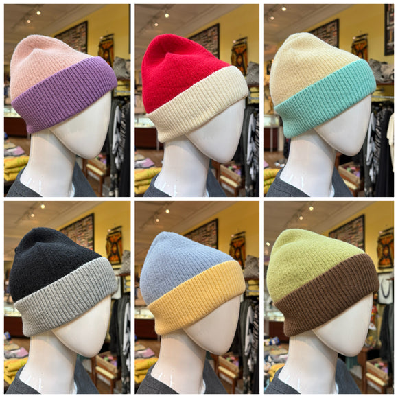 Two Tone Skull Cap (color options)