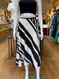 Striped Swing Skirt