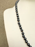 Vintage Hematite Pullover Necklace