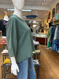 French Terry Pullover Top (color options)