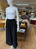 The Linen Button Hem Pants (color options)