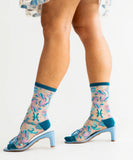Pisces Zodiac Sheer Socks