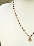 Autumnal Hues Gem Necklace