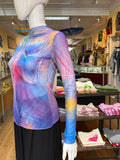 All Around Artsy LS Mesh Top #14