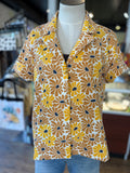 Sunny Floral Camp Shirt