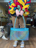 Upcycled Plastic See Thru Tote (color options)
