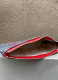 Multi Stitch Waxed Canvas Pouch (multiple options)