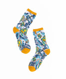 Gemini Zodiac Sheer Socks