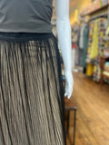 Lined Pleated Party Skirt