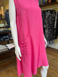 Linen String Pocket Dress (color options)