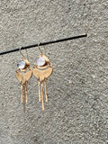 Moonstone Fringe Earrings