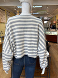 French Terry Striped Top (color options)
