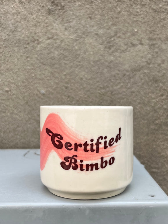 Certified Bimbo Stacking Cup