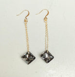 Diamond Cut Crystal Dangles