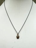 Acorn Symbol Charm Necklace (metal options)