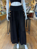 Linen Button Pocket Pants (color options)