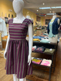 Berry Stripe Rupi Dress