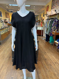 Linen Flare Dress (color options)