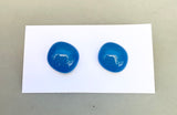 Monochrome Glass Stud Earrings (multiple options)