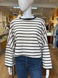 French Terry Striped Top (color options)