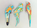 Vintage Parrot Brooches (multiple options) Rare