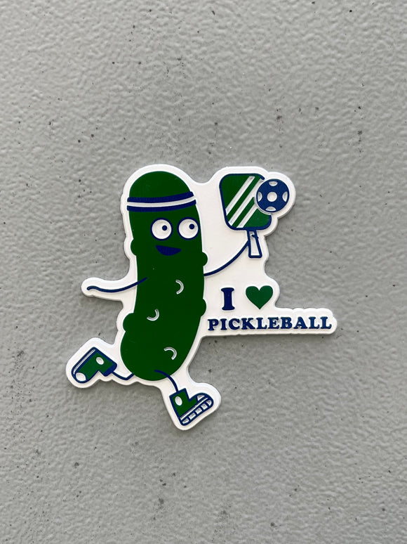 Pickleball Retro Magnet