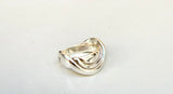 Draped Ribbon Ring (metal options)