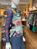 All Around Artsy LS Mesh Top #1