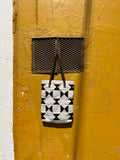 Concha Rosa Time is an Illusion Handwoven Handbag