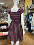 Berry Stripe Rupi Dress