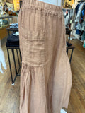 Linen Front Pocket Shirred Pants (color options)