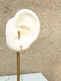 Rolo Chain Hoop Earrings