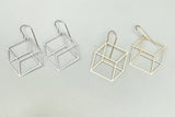 Cube Earrings (metal options)
