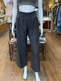 Linen Side Slit Pants (color options)