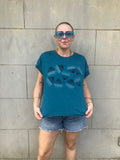 Eucalyptus Flowers Loose Fit Tee