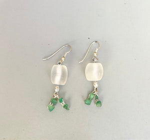 Vintage Colombian Emerald Drops