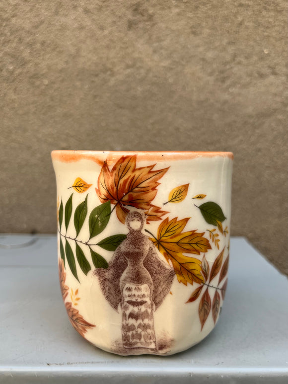 Bat Lady Ceramic Cup