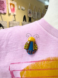 Funky Bug Brooches (multiple options)