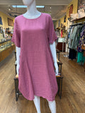 Linen Side Striped Dress (color options)