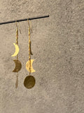 Moon Phase Dangles (metal options)