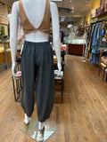 Linen Diagonal Tape Accent Pants (color options)
