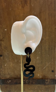 Acrylic Snake Dangles (color options)