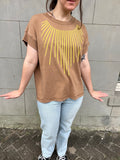 Sun Collar Loose Fit Tee