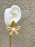 Petal + Pearl Earrings