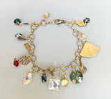 Vintage Elements Swarovski Crystal Charm Bracelets (multiple options)